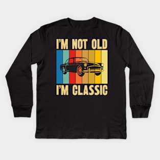 I'm Not Old I'm Classic Funny Car Graphic - Mens & Womens Short Sleeve Kids Long Sleeve T-Shirt